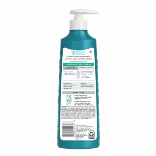 Curel Hydra Therapy Wet Skin Moisturizer Body Lotion, with Ceramide Complex, for Dry Skin Perspective: back