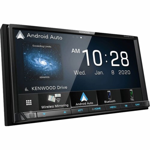 Kenwood DMX9707 Digital Multimedia Receiver with Bluetooth Perspective: back