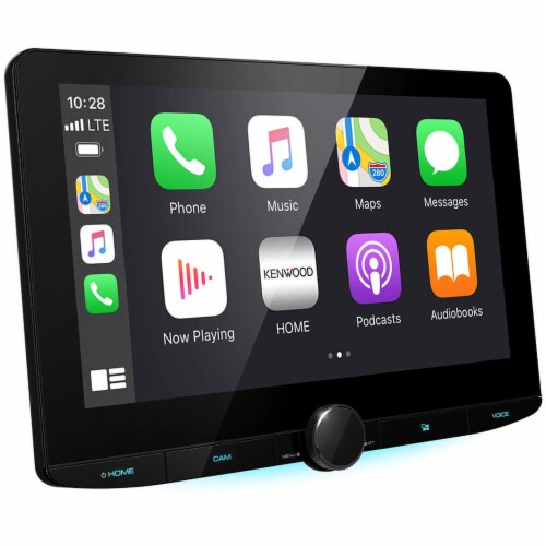 Kenwood DMX1037 10.1 inch HD Digital Multimedia Receiver Perspective: back