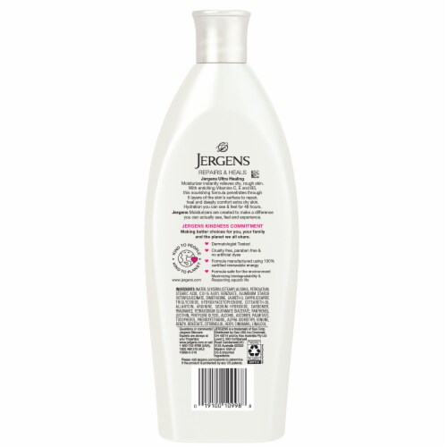 Jergens Ultra Healing Ultra Healing Extra Dry Skin Moisturizer, Hand And Body Lotion Perspective: back