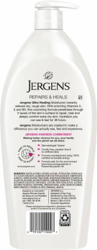 Jergens Ultra Healing Extra Dry Skin Moisturizer Perspective: back