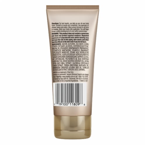 Jergens® Natural Glow Fair to Medium Daily Moisturizer Perspective: back