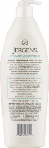 Jergens Daily Moisture Dry Skin Moisturizer Perspective: back