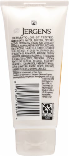Jergens Ultra Healing Extra Dry Skin Moisturizer Perspective: back