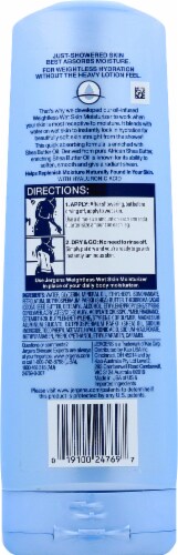 Jergens Weightless Wet Skin Moisturizer Perspective: back