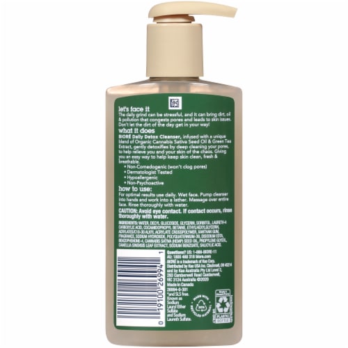 Biore Daily Detox Cleanser Perspective: back
