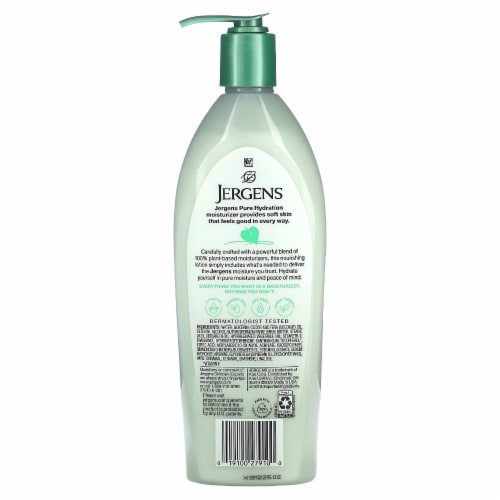 Jergens Pure Hydration Lotion Perspective: back