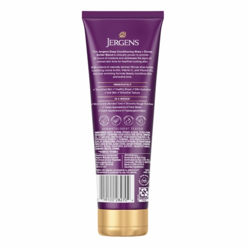 Jergens Deep Conditioning Whipped Butter Blend Oil Infused Lotion Perspective: back