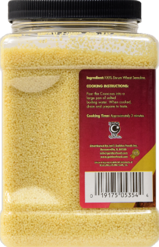 Crispa Traditional Medium Couscous Perspective: back