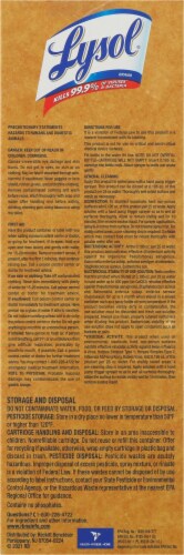 Lysol® Smart Citrus Breeze Scent Multi Purpose Cleaner Kit Perspective: back