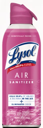 Lysol® Sunkissed Petals Scent Air Sanitizer Perspective: back