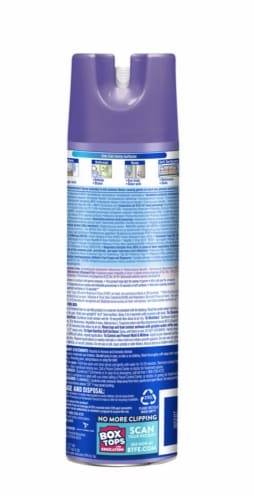 Lysol® Early Morning Breeze Scent Disinfectant Spray Perspective: back