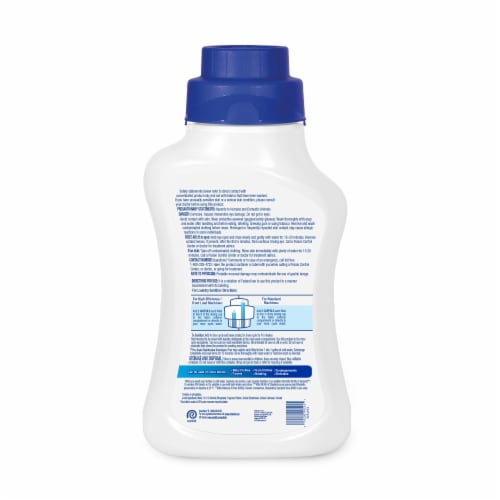 Lysol Brand New Day Laundry Sanitizer 0% Bleach Tropical Escape Perspective: back