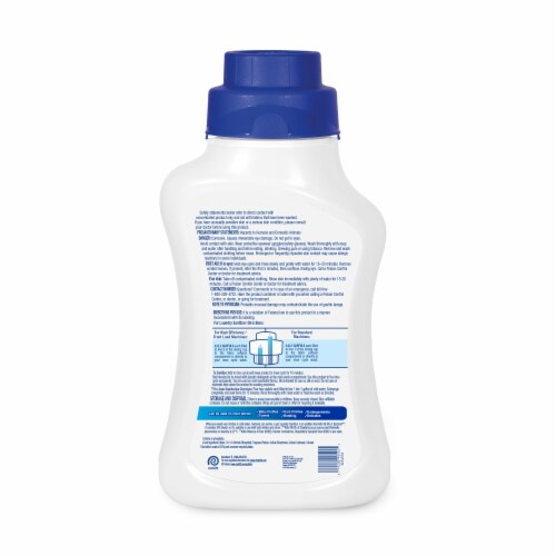 Lysol Brand New Day Laundry Sanitizer 0% Bleach Tropical Escape Perspective: back