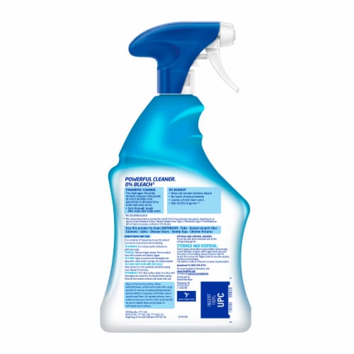 Lysol Cool Spring Breeze Scent Bathroom Cleaner with Hydrogen Peroxide Perspective: back