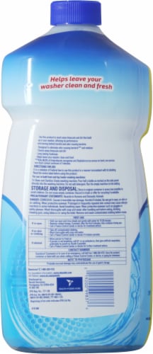 Lysol Washing Machine Cleaner Perspective: back