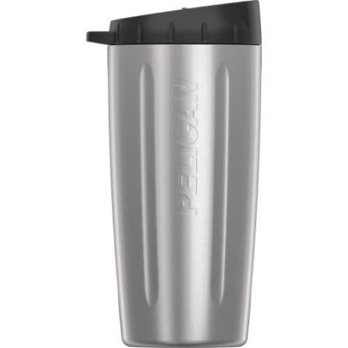 Pelican 16 Oz. Silver Dayventure Tumbler DAYV-TW16-SLV Perspective: back