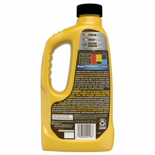 Drano Max Gel Clog Remover Commercial Line Perspective: back