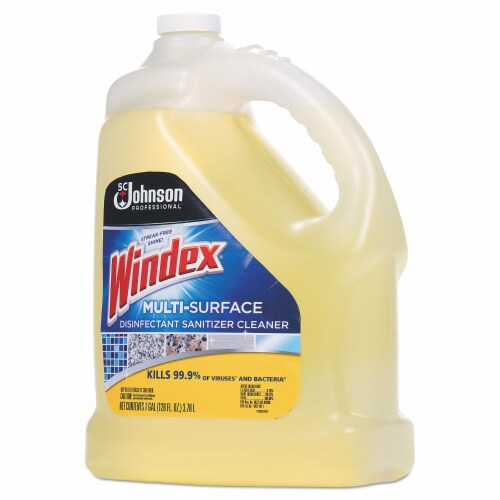 DIVERSEY Multi-Surface Disinfectant Cleaner Citrus 1 gal Bottle CB704336EA Perspective: back