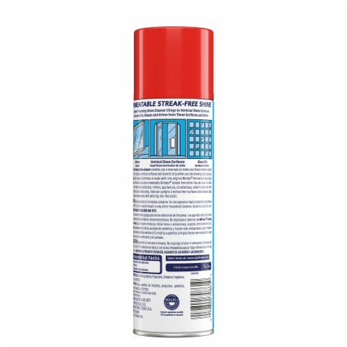 Windex Foaming Glass Cleaner Perspective: back