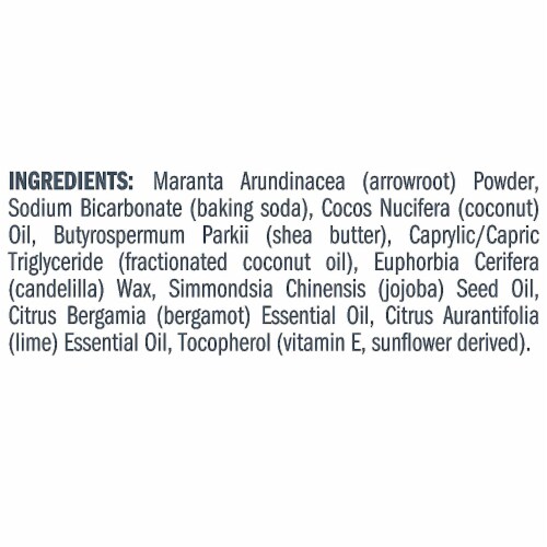 Schmidt's Natural Deodorant, Bergamot + Lime, 3.25 Ounces Perspective: back