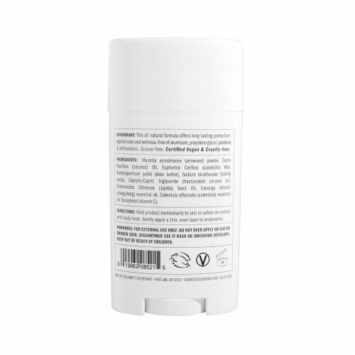 Schmidt's Ylang-Ylang and Calendula Natural Deodorant Perspective: back