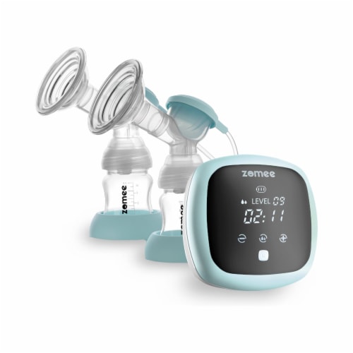 Zomee Double Electric Breast Pump Kit 1 ct Perspective: back
