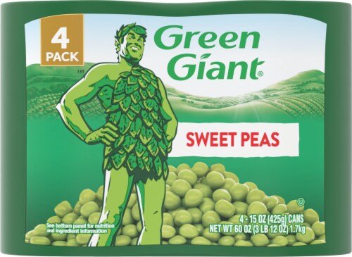 Green Giant Sweet Peas - 4 Pack Perspective: back