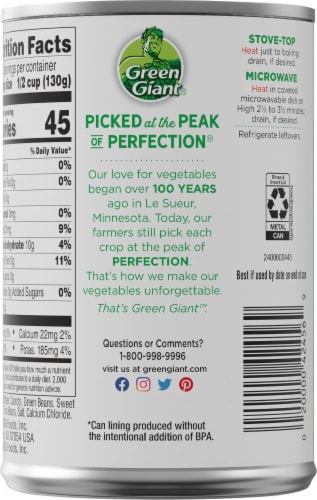 Green Giant® Vegetable Blend Perspective: back