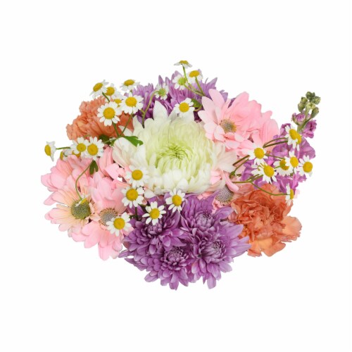 Spring Blossoms Flower Bouquet Perspective: back