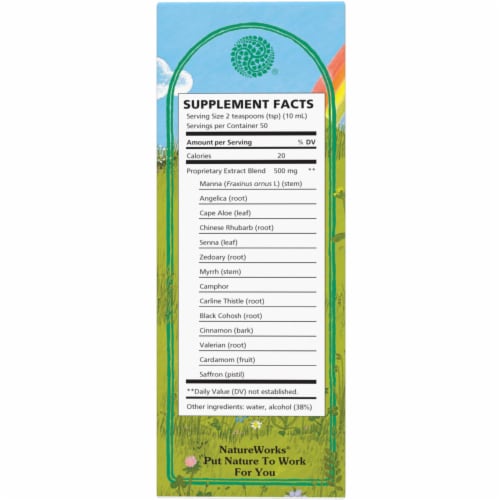 NatureWorks Swedish Bitters Extract Perspective: back