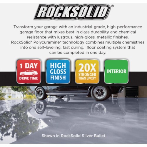 Rock solid rustoleum metallic on sale
