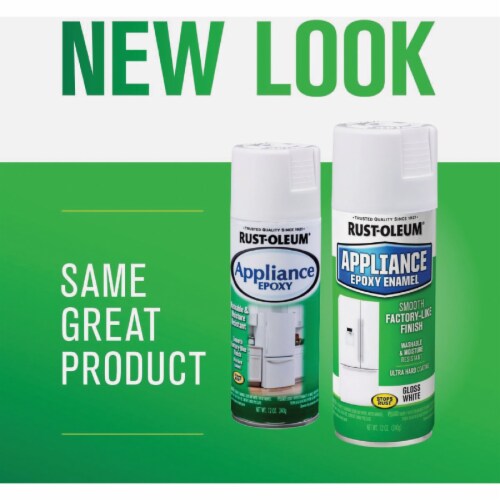 Rust-Oleum Appliance Spray Paint - Gloss White Perspective: back