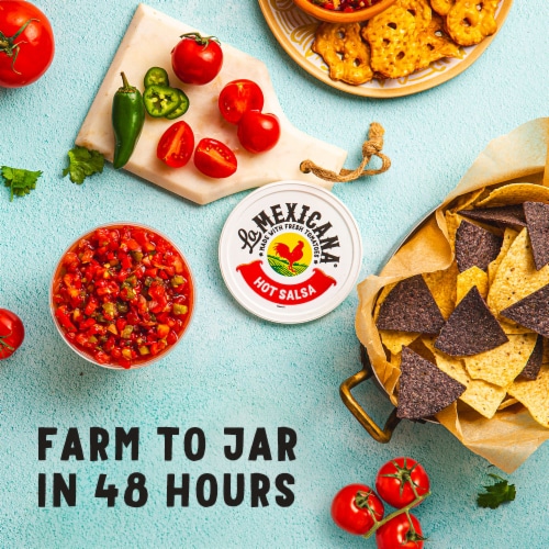 La Mexicana® Fresh Hot Salsa Perspective: back
