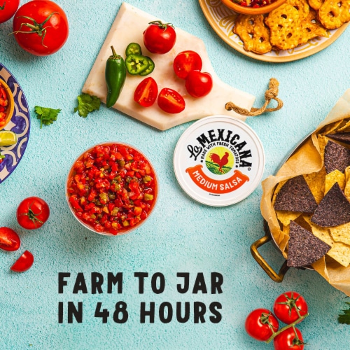 La Mexicana™ Medium Salsa Perspective: back