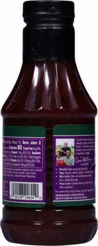Fischer & Wieser Razzpotle® Original Roasted Raspberry Chipotle Sauce Perspective: back
