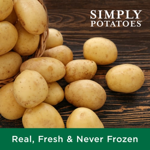 Simply Potatoes Signature Seasoned Diced Potatoes Perspective: back