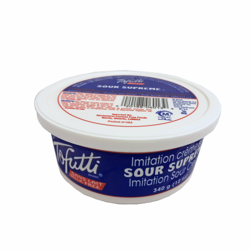 Tofutti® Milk Free Better Than Sour Cream Perspective: back