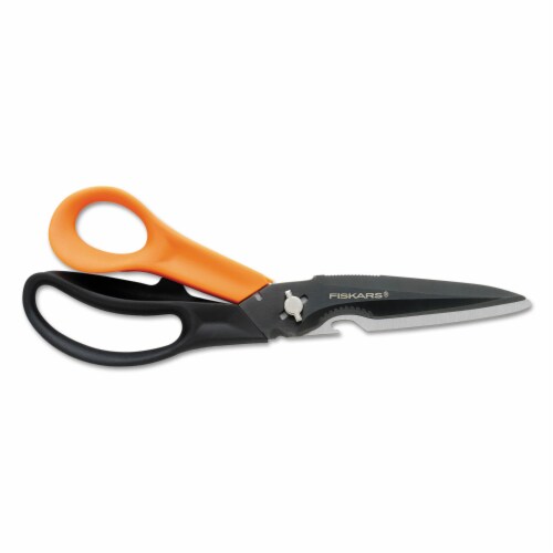 Fiskars Cuts + More Scissors - Black/Orange Perspective: back