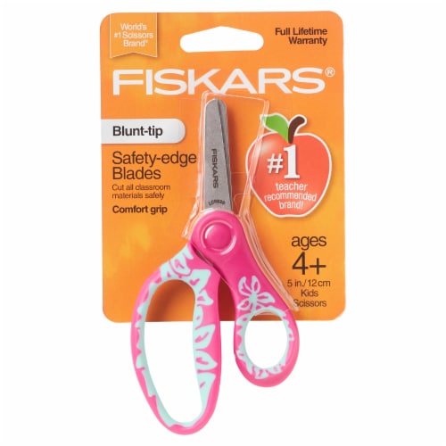 Fiskars® Comfort Grip Blunt-Tip Kids Scissors Perspective: back