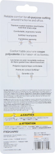 Fiskars® Titanium Scissors Perspective: back