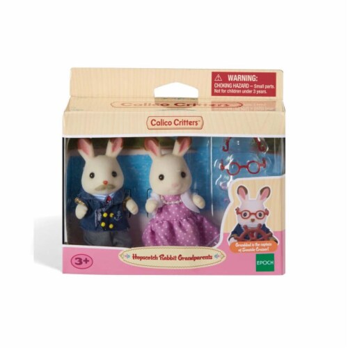 Calico Critters™ Hopscotch Rabbit Grandparents Set Perspective: back