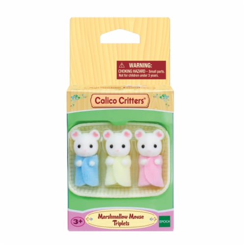 Calico Critters® Marshmallow Mouse Triplets Playset Perspective: back