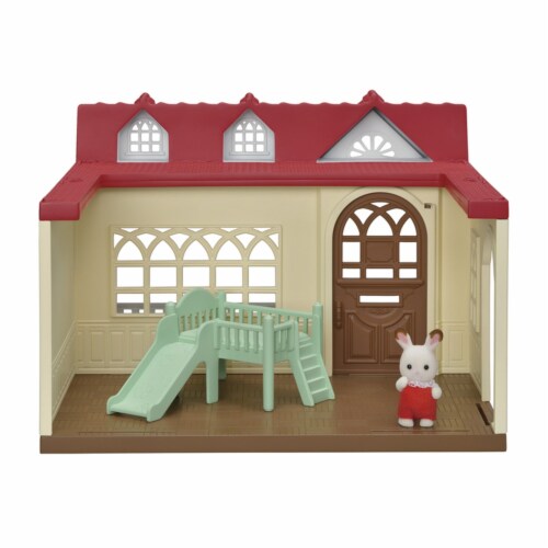 Calico Critters™ Sweet Raspberry Home Playset Perspective: back
