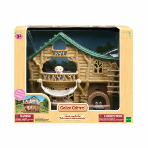 Calico Critters™ Lakeside Lodge Playset Perspective: back