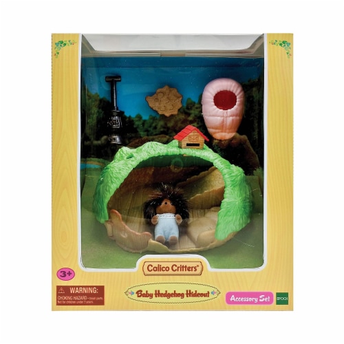Calico Critters™ Baby Hedgehog Hideout Playset Perspective: back