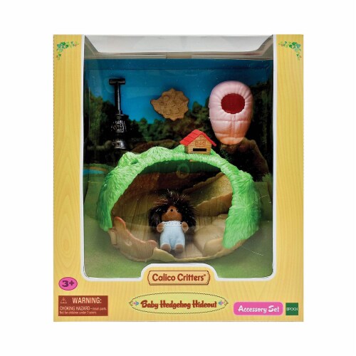 Calico Critters™ Baby Hedgehog Hideout Playset Perspective: back