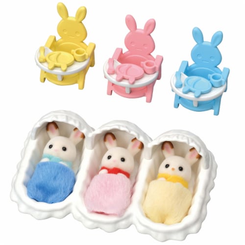 Calico Critters® Triplets Care Set Perspective: back
