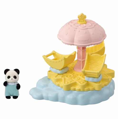 Calico Critters® Baby Star Carousel Set Perspective: back