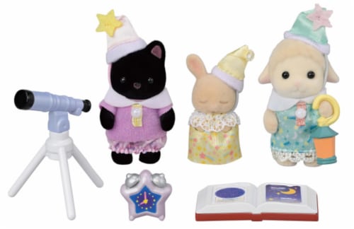 Calico Critters Sleepover Trio Nursery Friends Perspective: back